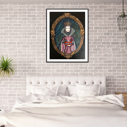 Mirror Witch - Full Round Drill Diamond Painting 40*50CM