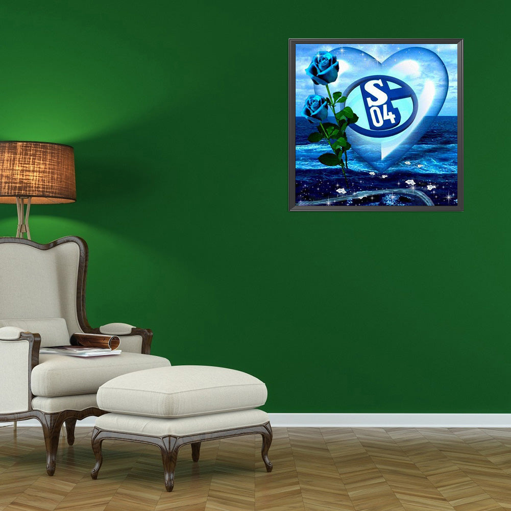 Team Logo - Full Round Drill Diamond Painting 40*40CM