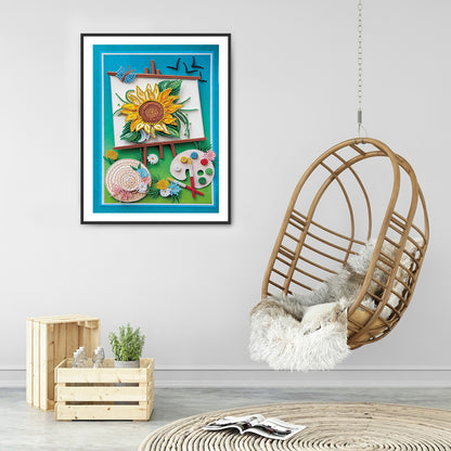 Quilling Paper - Special Shaped Drill Diamond Paiting 30*40CM