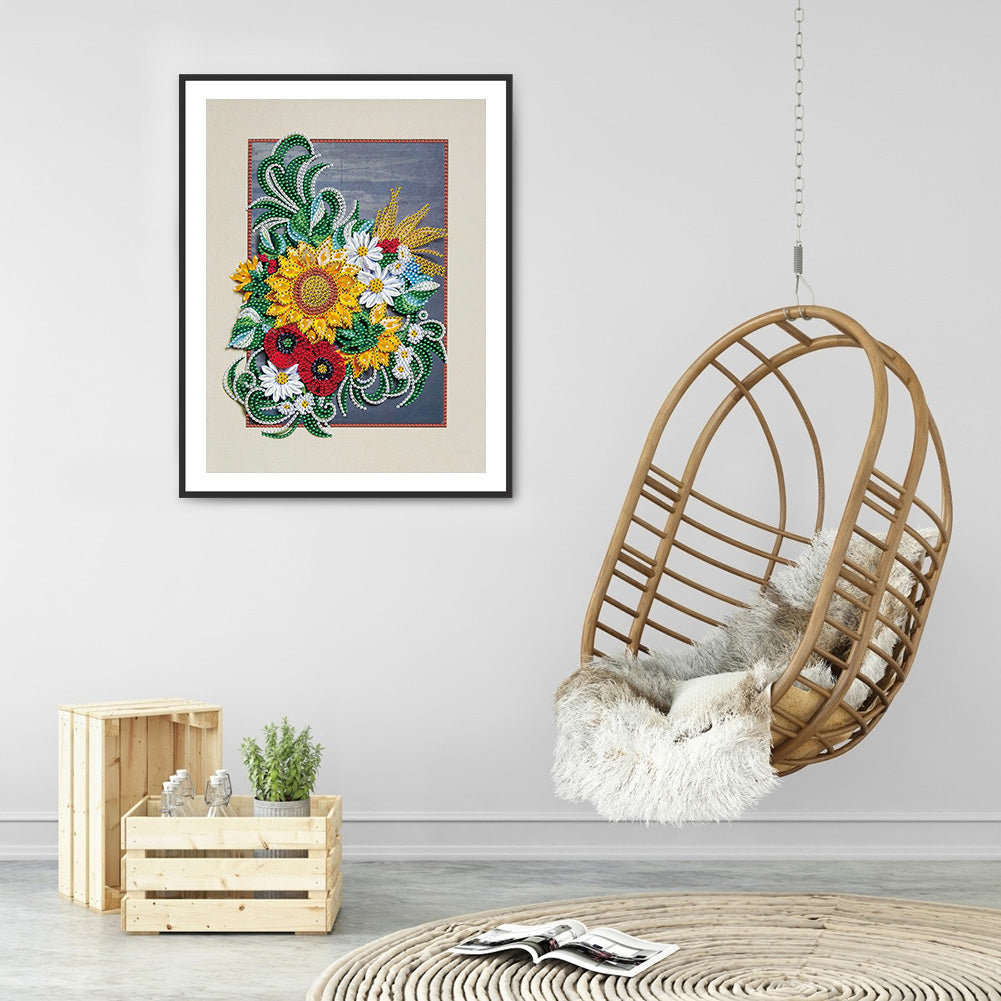 Quilling Paper - Special Shaped Drill Diamond Paiting 30*40CM