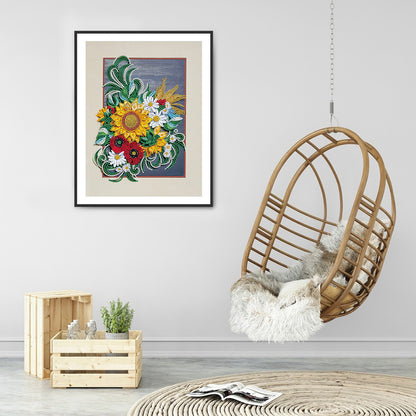 Quilling Paper - Special Shaped Drill Diamond Paiting 30*40CM
