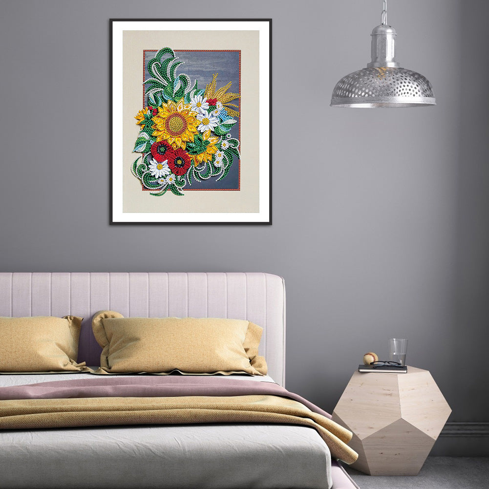 Quilling Paper - Special Shaped Drill Diamond Paiting 30*40CM