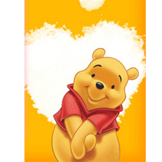 Winnie The Pooh - Full Round Drill Diamond Painting 30*40CM