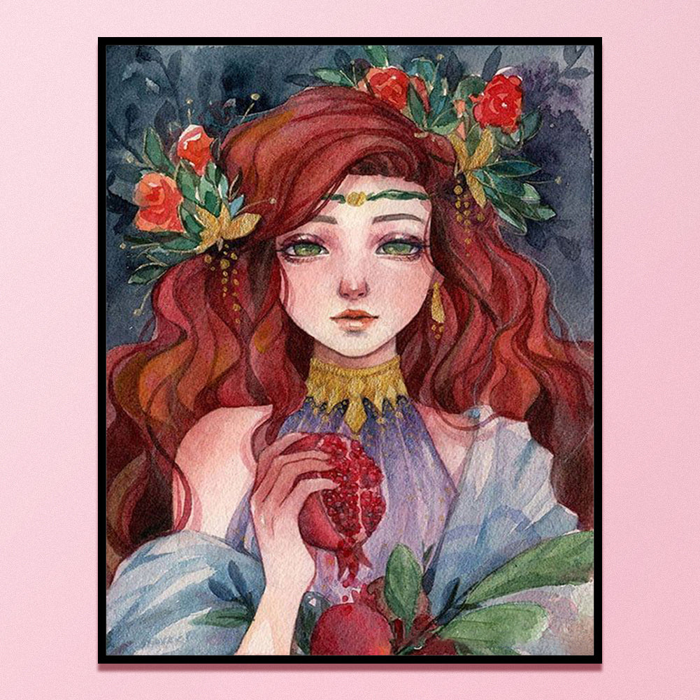 Flower Fairy - 11CT Stamped Cross Stitch 40*50CM