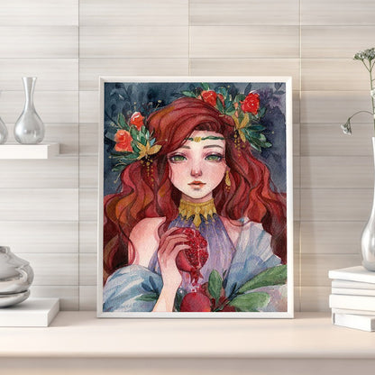 Flower Fairy - 11CT Stamped Cross Stitch 40*50CM