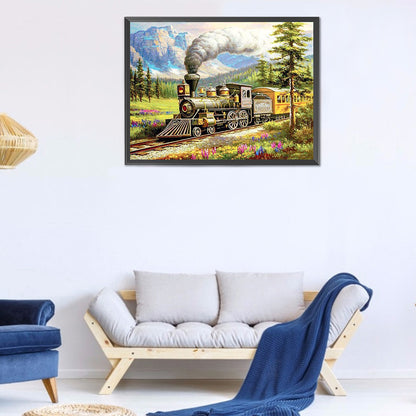 Train - Full Round Drill Diamond Painting 60*50CM
