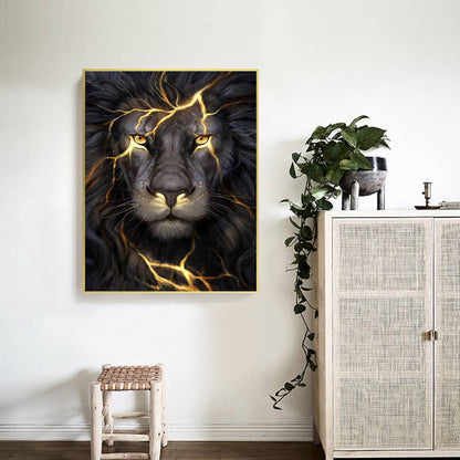 Lion - Full Round Drill Diamond Painting 50*60CM
