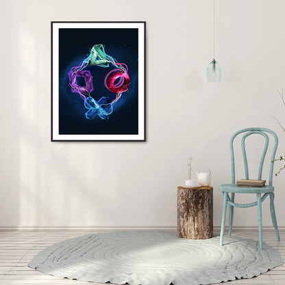 Technology Electronics - Full Round Drill Diamond Painting 30*40CM