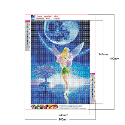 Fairy - Full Round Drill Diamond Painting 30*40CM