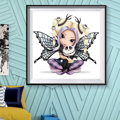 Big Eye Doll - Full Round Drill Diamond Painting 50*50CM
