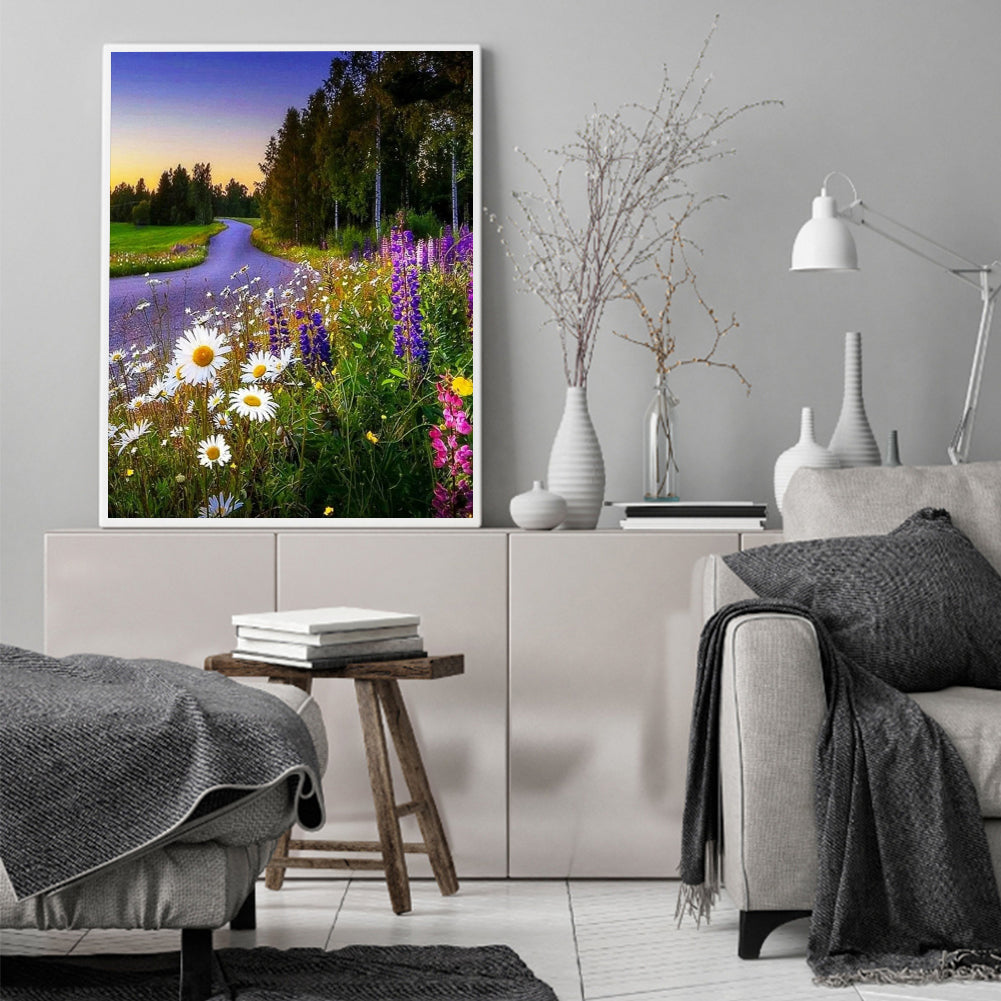 Wildflower - 11CT Counted Cross Stitch 36*46CM