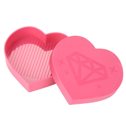 3pcs Plastic Diamond Painting Beading Plates Handwork Rhinestone Drill Tray