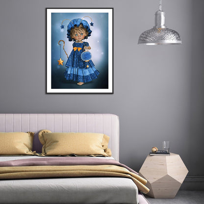 Figure - Full Round Drill Diamond Painting 30*40CM