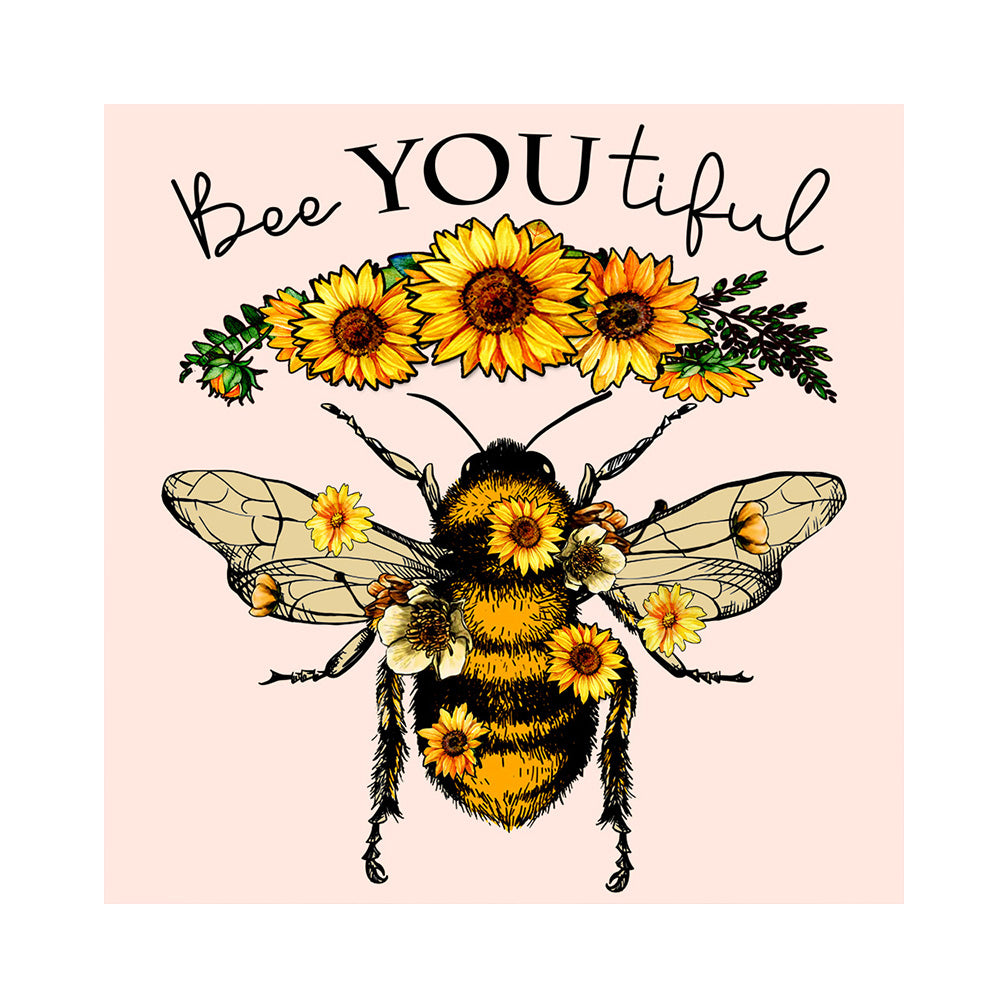 Bee - Full Round Drill Diamond Painting 30*30CM