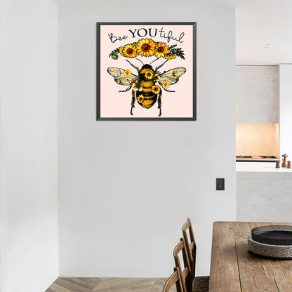 Bee - Full Round Drill Diamond Painting 30*30CM