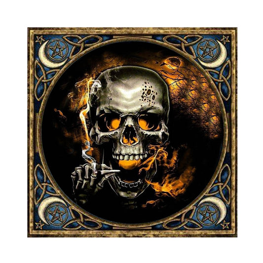 Skull Series - Full Round Drill Diamond Painting 30*30CM