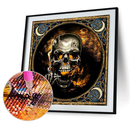 Skull Series - Full Round Drill Diamond Painting 30*30CM