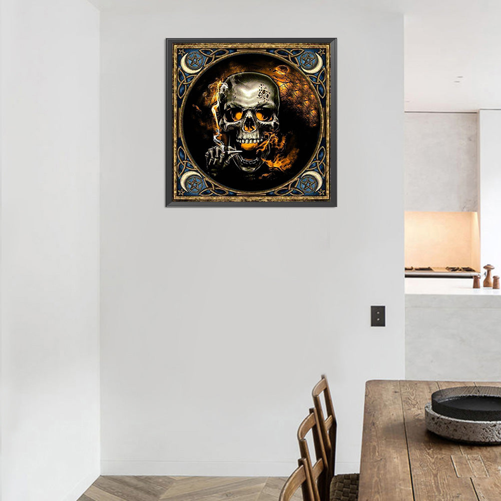Skull Series - Full Round Drill Diamond Painting 30*30CM