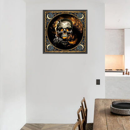 Skull Series - Full Round Drill Diamond Painting 30*30CM