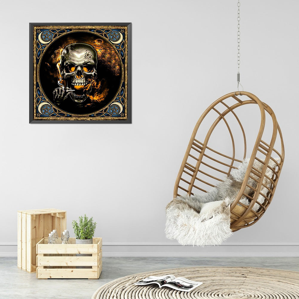 Skull Series - Full Round Drill Diamond Painting 30*30CM
