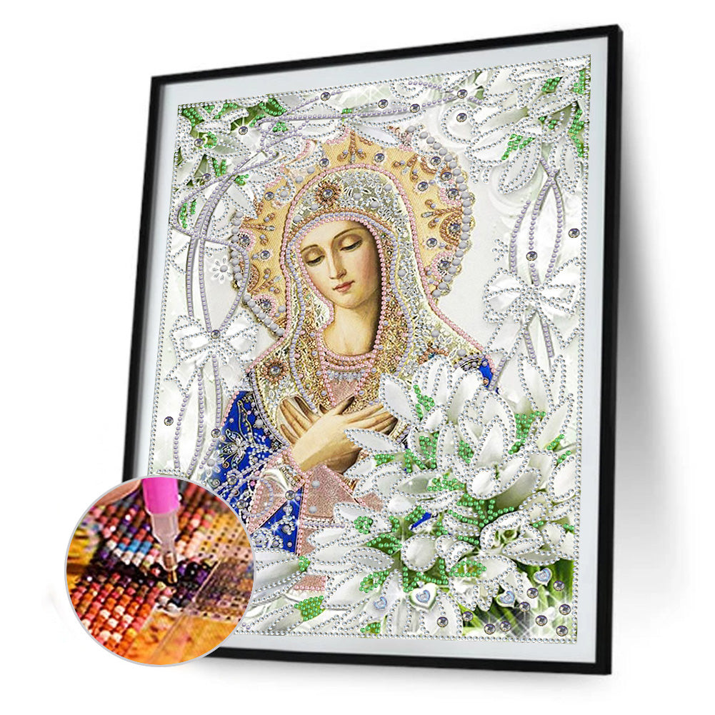 Madonna - Special Shaped Drill Diamond Paiting 30*40CM