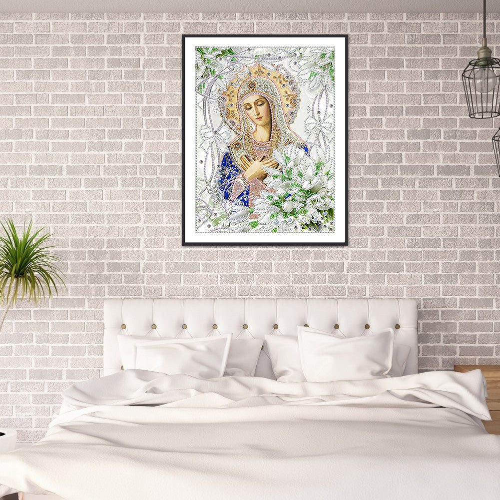 Madonna - Special Shaped Drill Diamond Paiting 30*40CM