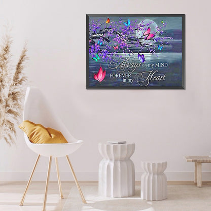 English Scenery Under The Moon - Full Round Drill Diamond Painting 50*40CM