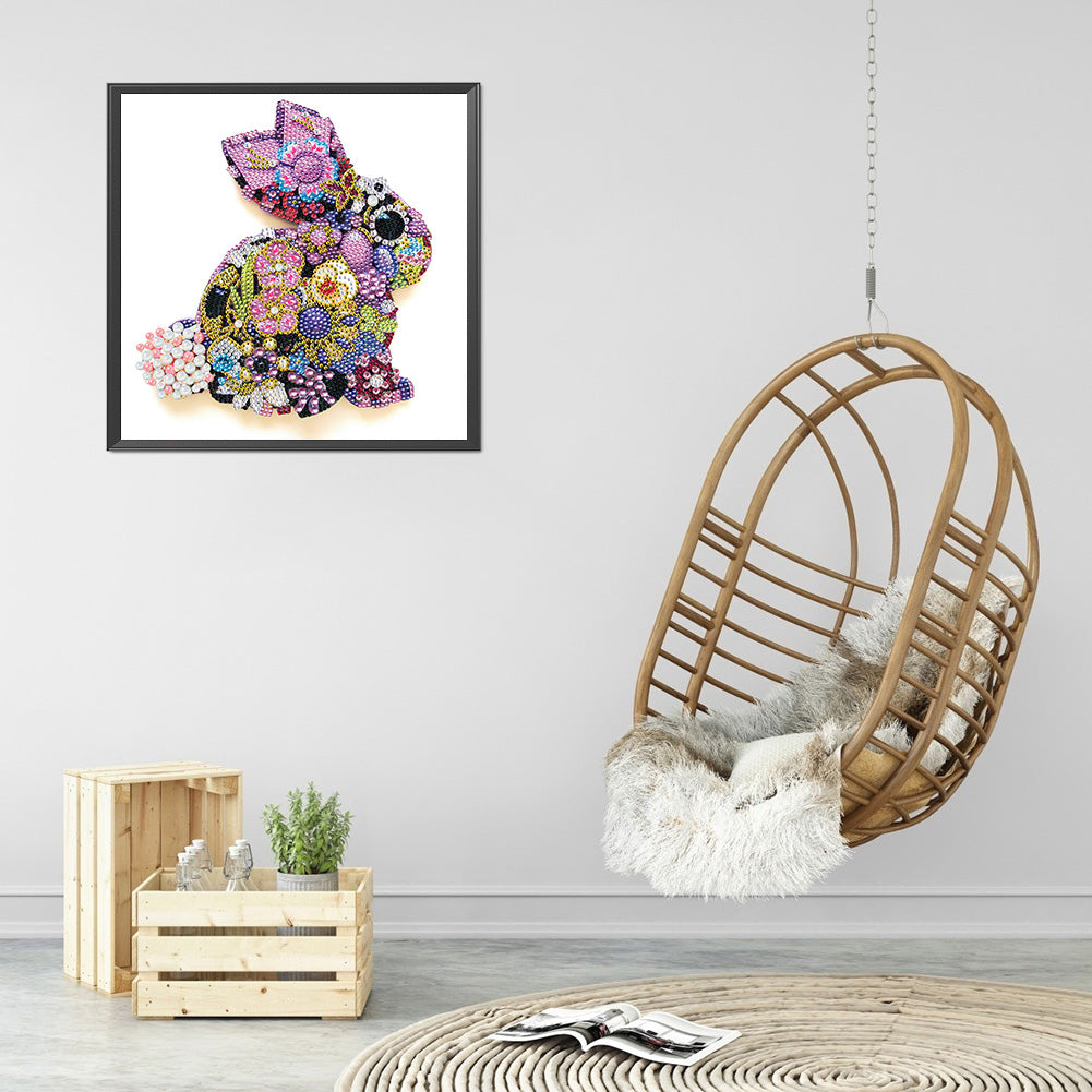 Rabbit - Special Shaped Drill Diamond Paiting 30*30CM