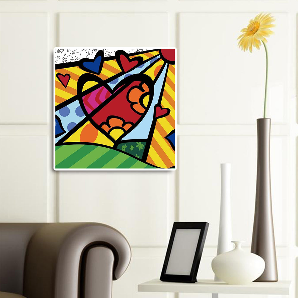 Abstract Painting - Full Round Drill Diamond Painting 30*30CM