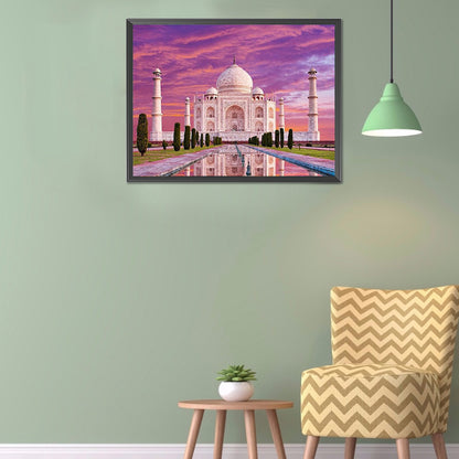 Taj Mahal - Full Round Drill Diamond Painting 40*30CM