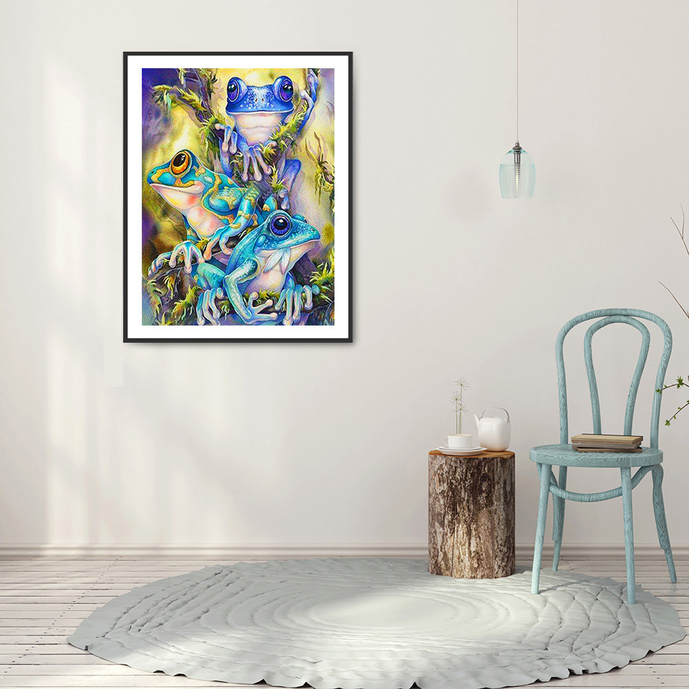 Frog - Full Square Drill Diamond Painting 40*50CM