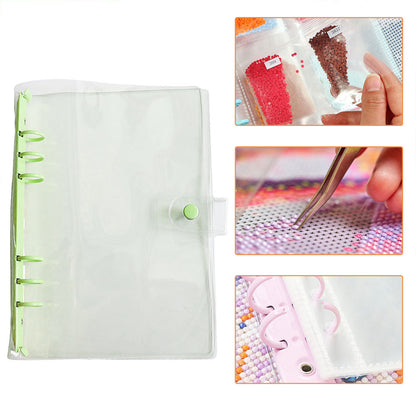 Diamond Painting Storage Book Beads Container A5 Album Binder No Loose Leaf