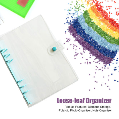Diamond Painting Storage Book Beads Container A5 Album Binder No Loose Leaf
