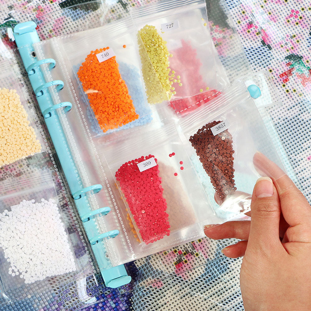 Diamond Painting Storage Book Beads Container A5 Album Binder No Loose Leaf