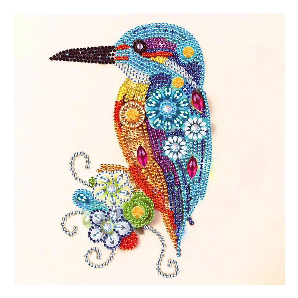 Hummingbird 30*30CM(Canvas) Special Shaped Drill Diamond Paiting