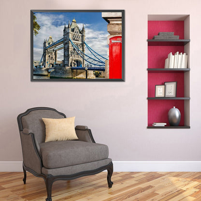 Places Of Interest 40*30CM(Canvas) Full Round Drill Diamond Painting