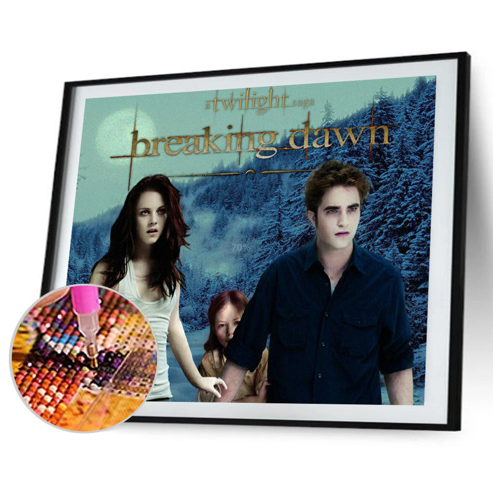 Twilight 50*40CM(Canvas) Full Round Drill Diamond Painting