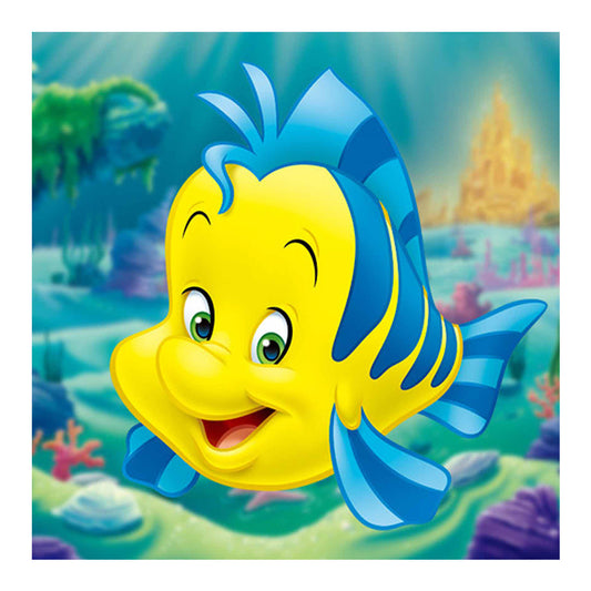 Cartoon Fish - Full Square Drill Diamond Painting 30*30CM