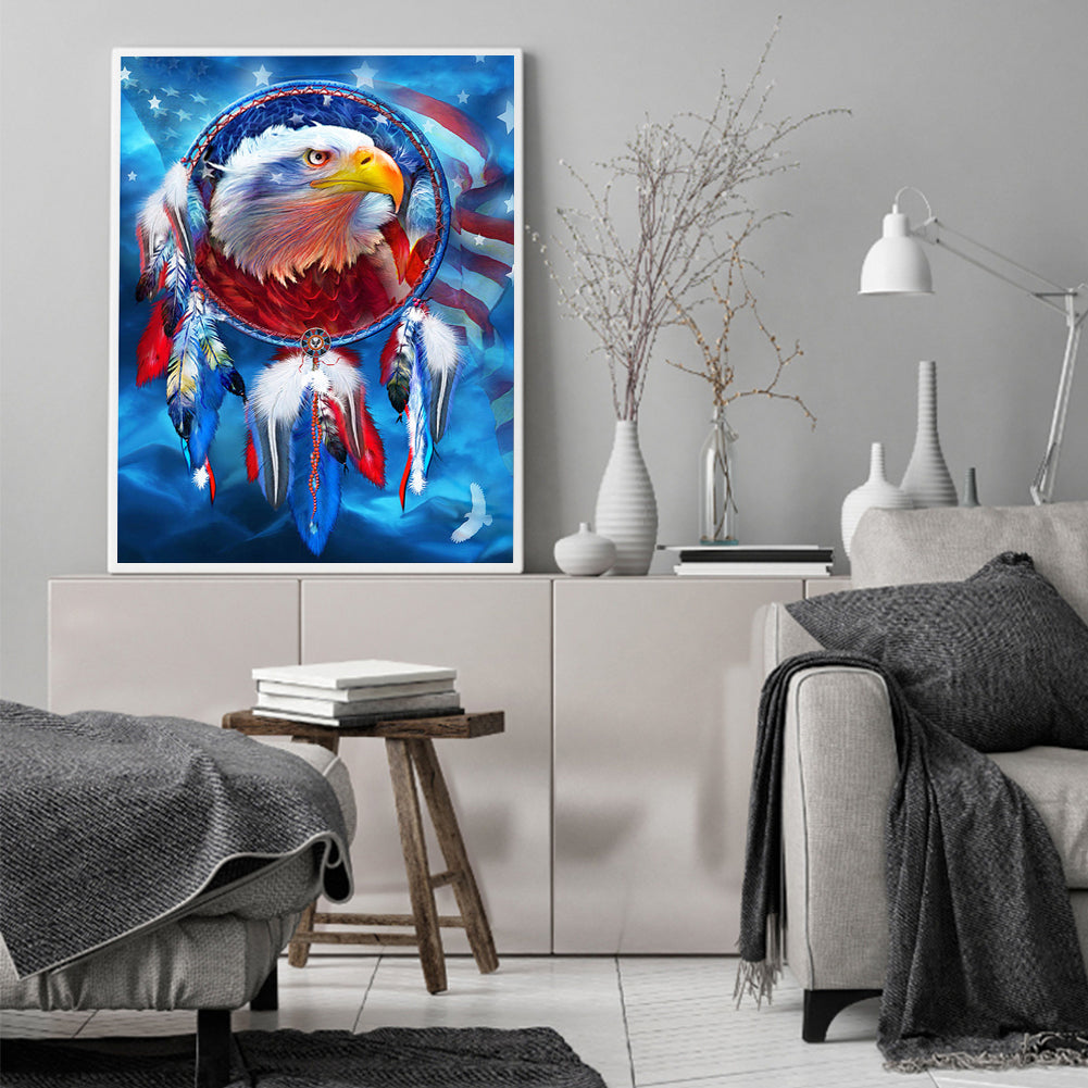 Eagle 40*50CM(Canvas) Full Square Drill Diamond Painting
