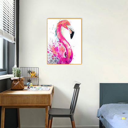 Flamingo 30*40CM(Canvas) Full Round Drill Diamond Painting