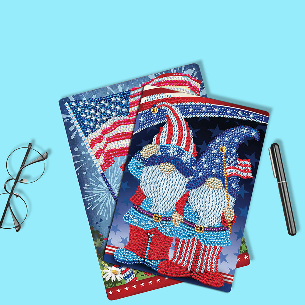 DIY Diamond Painting Notebook Special Shaped Drill A5 Diary Book 50 Pages