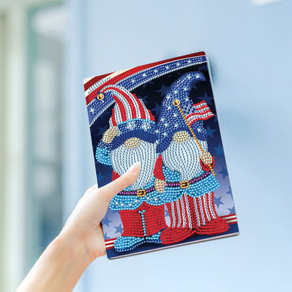 DIY Diamond Painting Notebook Special Shaped Drill A5 Diary Book 50 Pages