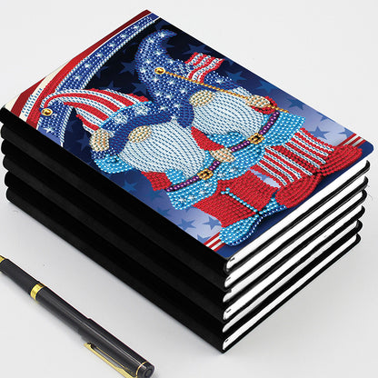 DIY Diamond Painting Notebook Special Shaped Drill A5 Diary Book 50 Pages