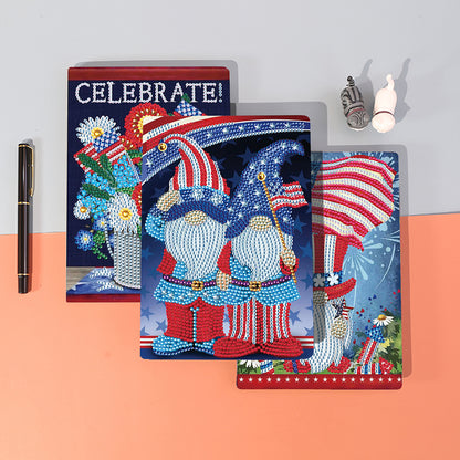 DIY Diamond Painting Notebook Special Shaped Drill A5 Diary Book 50 Pages