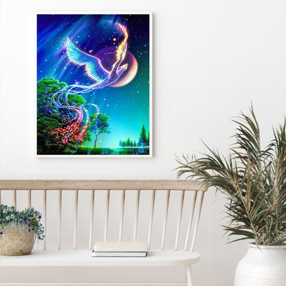 Phoenix 50*60CM(Canvas) Full Round Drill Diamond Painting