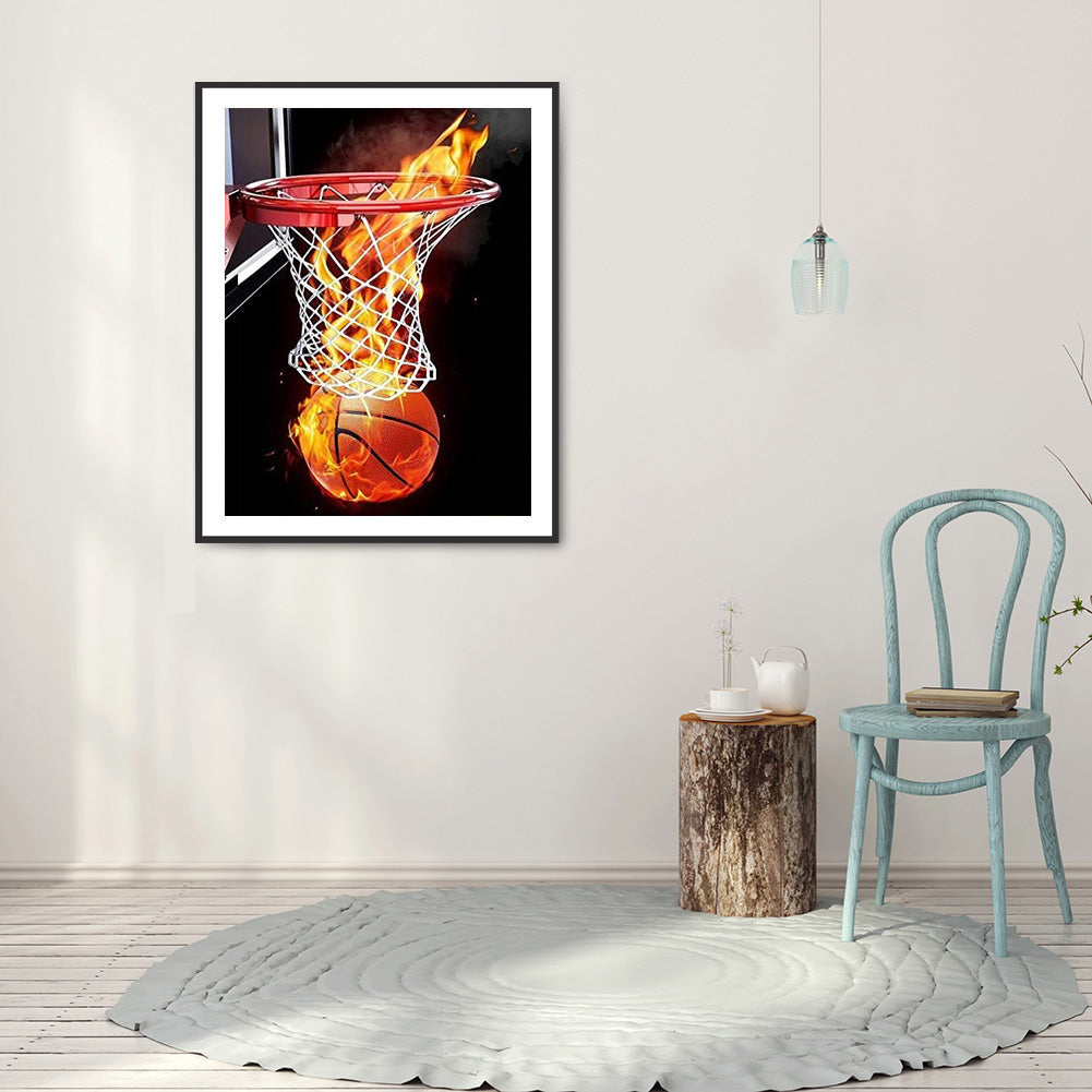 Basketball - Full Round Drill Diamond Painting 30*40CM