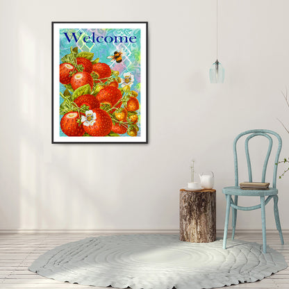 Strawberry 30*40CM(Canvas) Full Round Drill Diamond Painting