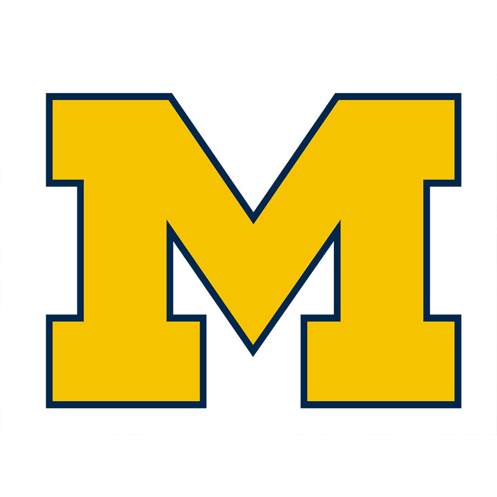 Michigan State Wolverines Logo 40*30CM(Canvas) Full Round Drill Diamond Painting