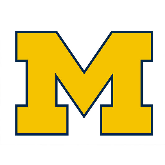 Michigan State Wolverines Logo 40*30CM(Canvas) Full Round Drill Diamond Painting