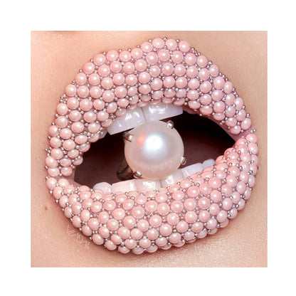 Pearl Lips 30*30CM(Canvas) Full Round Drill Diamond Painting